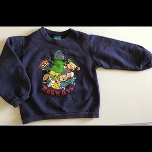 VTG Rugrats sweatshirt 5 TOMMY Reptar nickelodeon